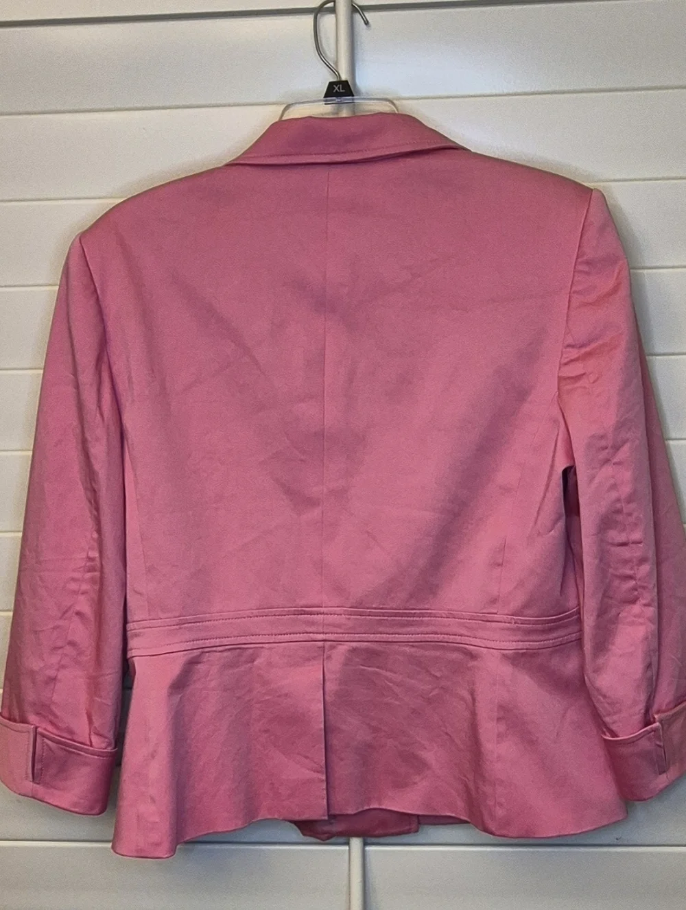 Kim Rogers Signature Suite Pink Single-Button Blazer Jacket Sz 12